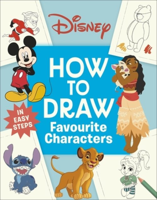 Disney How To Draw Favourite Characters