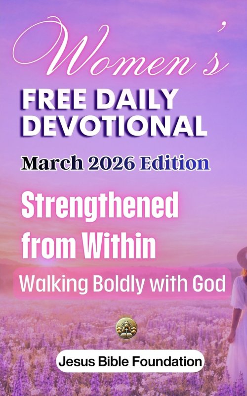 Women's Free Daily Devotional March 2026 Edition: Strengthened from Within - Walking Boldly with God