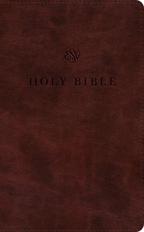 ESV Premium Church Bible, Large Print (TruTone, Mahogany)