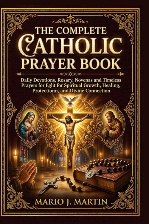 THE COMPLETE CATHOLIC PRAYER BOOK : Daily Devotions, Rosary, Novenas and Timeless Prayers for Spiritual Growth, Healing, Protection, and Divine Connec