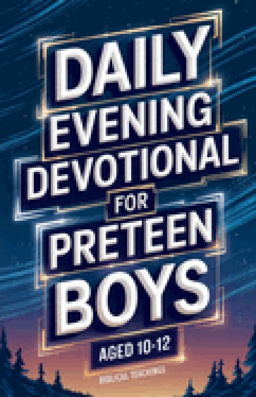 Daily Evening Devotional For Preteen Boys Aged 10-12: 5-Minute Devotions To End Your Day With Reflection, Bible Lessons, And God