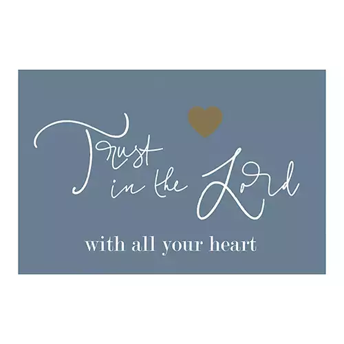 Trust in the Lord Pass-it-on Pocket Card - pack of 25