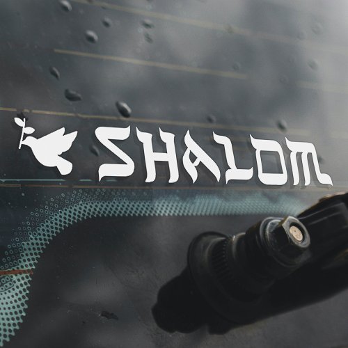 Shalom Dove Vinyl Decal