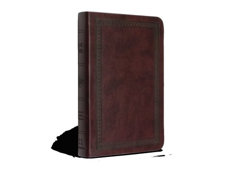 ESV Value Compact Bible (TruTone, Mahogany, Border Design)