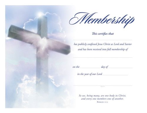Certificates - Membership