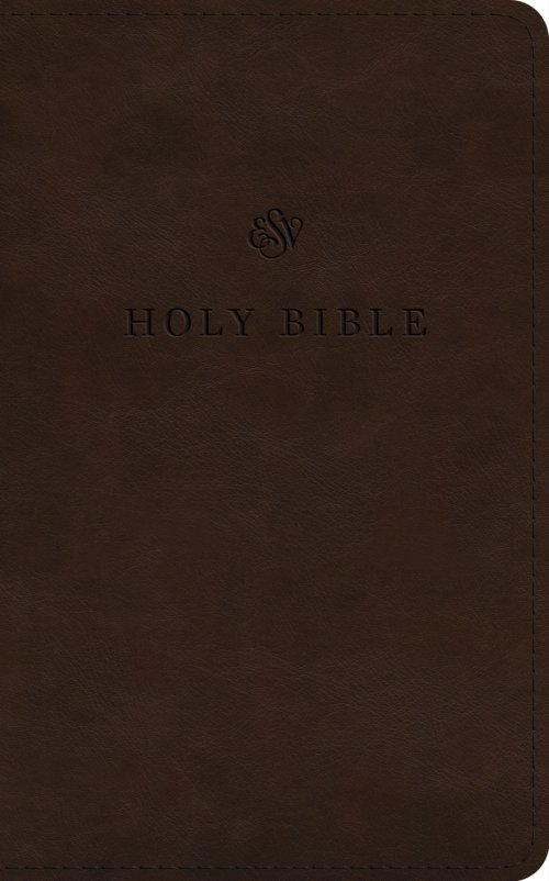 ESV Premium Church Bible, Red Letter (TruTone, Brown)