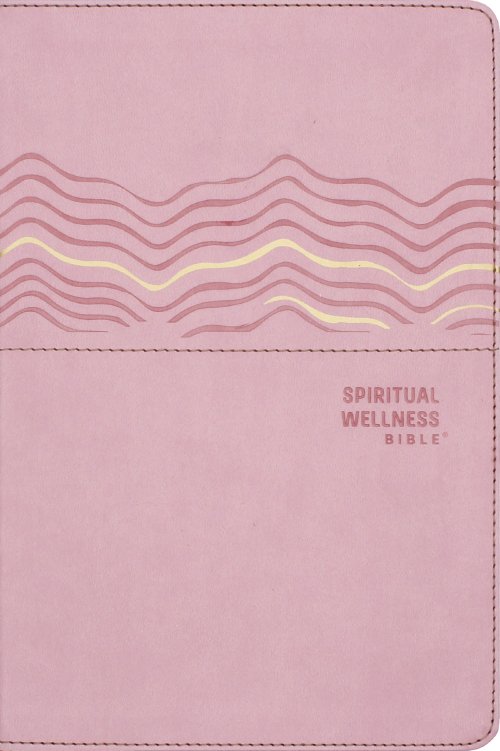 NRSVue, Spiritual Wellness Bible, Leathersoft, Pink, Thumb Indexed, Comfort Print