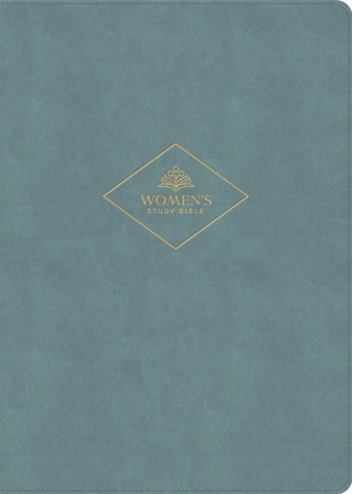 CSB Women's Study Bible, Earthen Teal SuedeSoft LeatherTouch