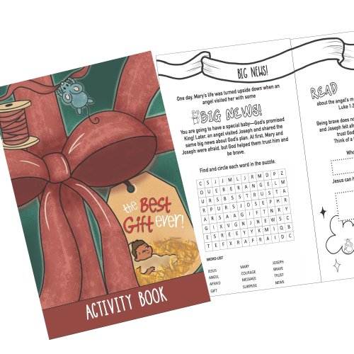 The Best Gift Ever - Christmas Activity Book