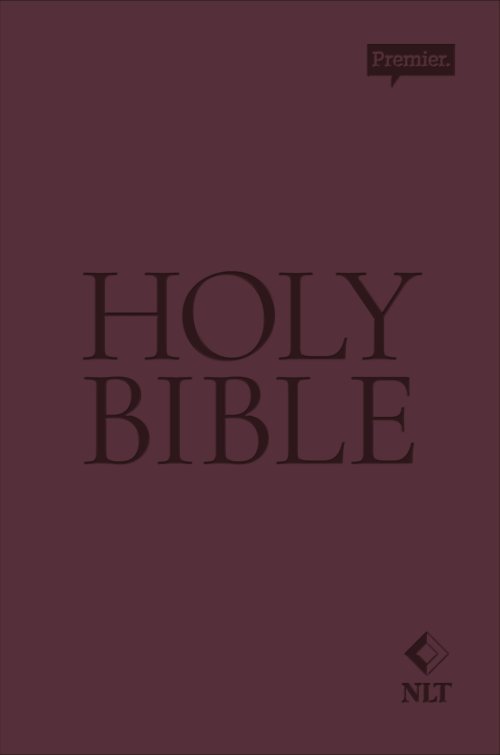 NLT Holy Bible – New Living Translation Premier Edition, British Text Version in Soft–tone Flexiback Binding