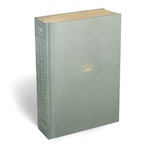 NLT DaySpring Hope & Encouragement Bible, Green, Hardback, Devotional, Reflections, Reading Plans, Wide Margin, Journalling, Ribbon Markers