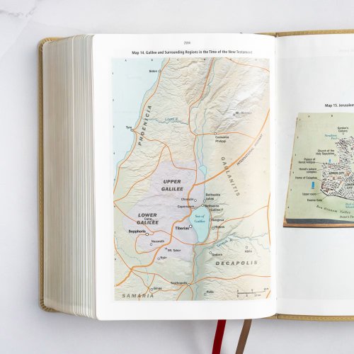 CSB Baker Illustrated Study Bible, Khaki