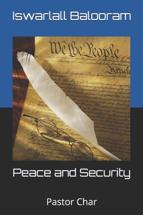Peace and Security: Pastor Char