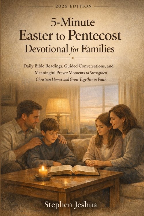 5-Minute Easter to Pentecost Devotional for Families: Daily Bible Readings, Guided Conversations, and Meaningful Prayer Moments to Strengthen Christia