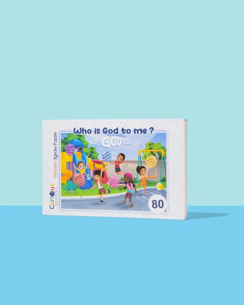 Who is God to Me? Wooden Jigsaw Puzzle - 80 Pieces