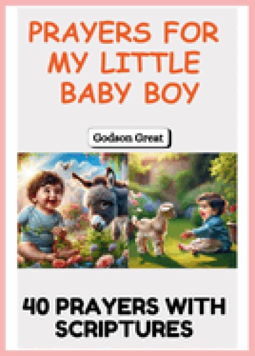 Prayers for My Little Baby Boy: A Heartfelt Collection of Bible-Based Prayers, Blessings, and Spiritual Covering for Your Baby Boy's Growth, Protectio