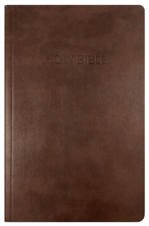 NASB 2020 Large Print Text Bible, Brown