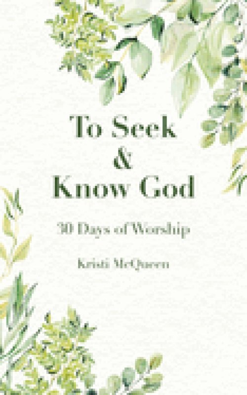 To Seek & Know God: 30 Days of Worship