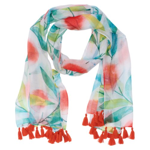 Scarf Orange Blossoms