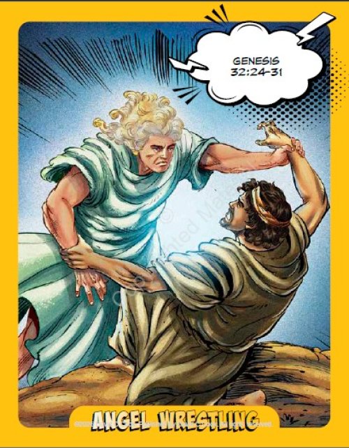 The Action Bible Rummy Game