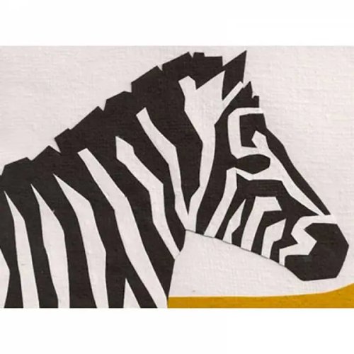 Abstract Zebra