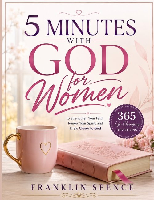 5 Minutes With God for Women: 365 Life-Changing Devotions to Strengthen Your Faith, Renew Your Spirit, and Draw Closer to God