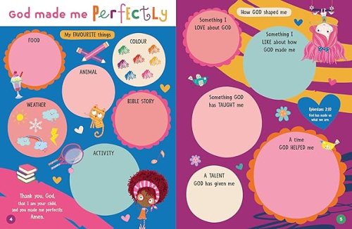 God Made Me Crazy Creative! Activity Book