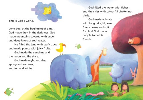 The Toddler Bible: A First Bible in Pictures