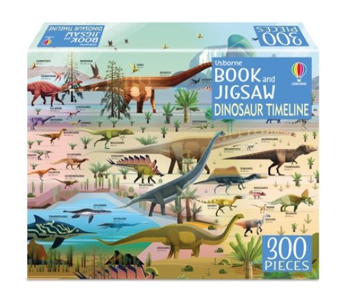 Book And Jigsaw Dinosaur Timeline