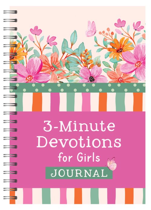 3-Minute Devotions for Girls Journal