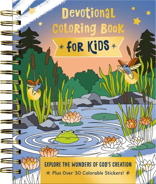 Explore the Wonder of God's Creation: Devotional Coloring Book for Kids