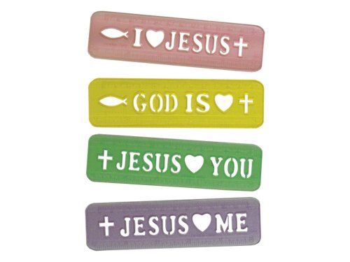 5" Stencil Ruler - Pack of 24