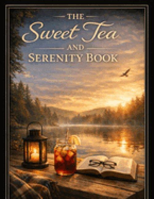 THE SWEET TEA  AND SERENITY BOOK : A Devotional for Men and Women Seeking Peace, Letting Go of Anxiety, and Trusting God Daily.