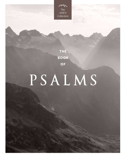 The Book of Psalms (Kjv)