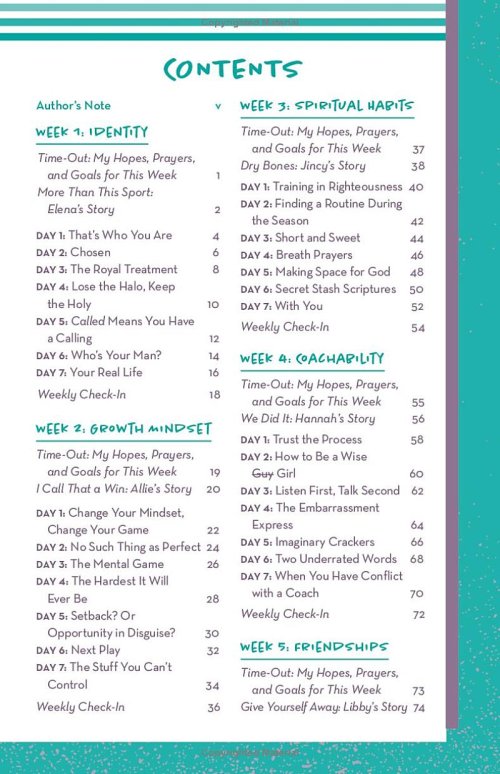 In Season:A 90-Day Devotional for Female Student Athletes to Build Faith, Strengthen Confidence, and Train a Growth Mindset