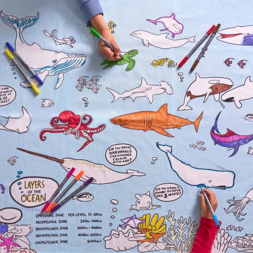 Under The Sea Tablecloth