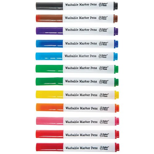 Washable Markers (Pack of 12)