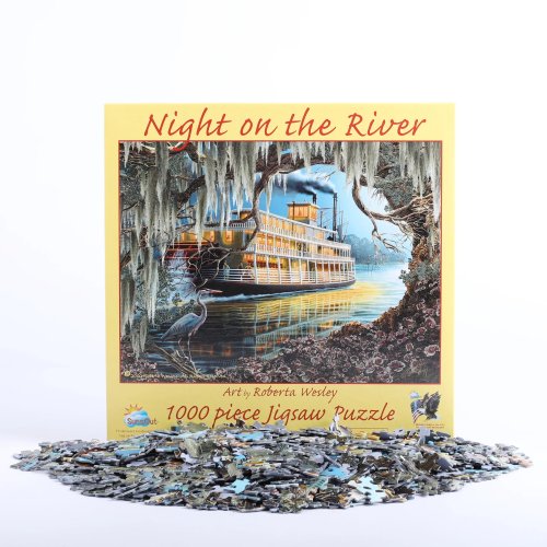 Night On The River Jigsaw Puzzle - 1000 Pieces