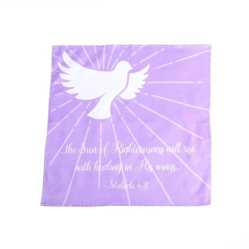 Prayer Cloth Dove Mal. 4:2 Pack of 6