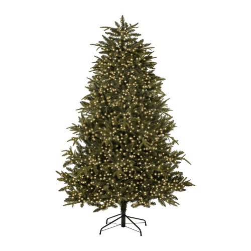 750 LED TreeBrights with Timer in Warm White (Green Cable)