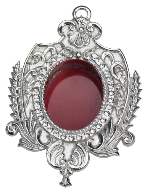 Silver Plated Wall Reliquary 9.5x14 cm
