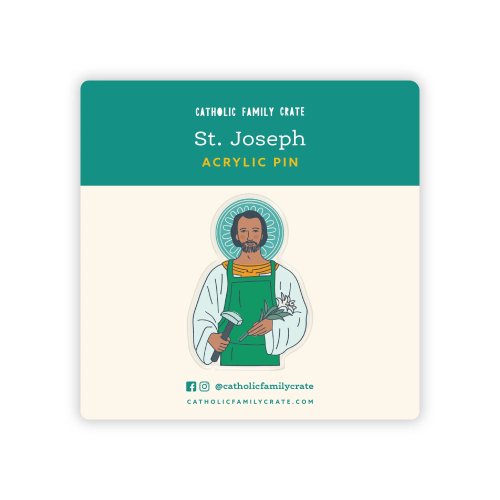 St. Joseph Pin Badge
