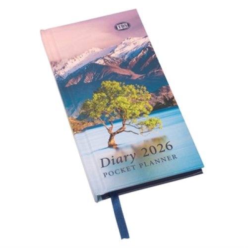 Slimline Pocket Diary 2026 - Pictorial
