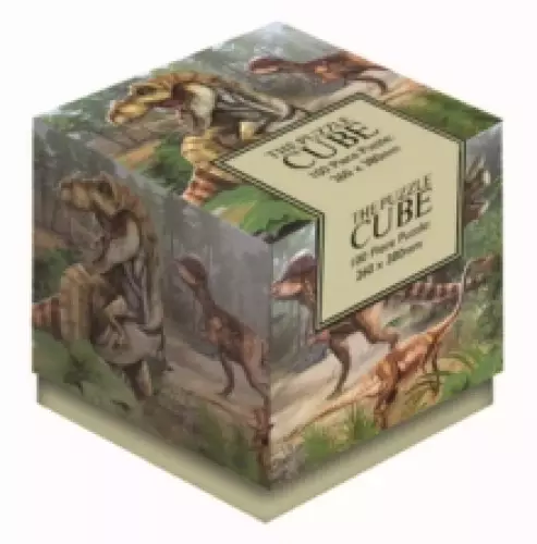 100 Pc Cube Jigsaw - Dinosaur