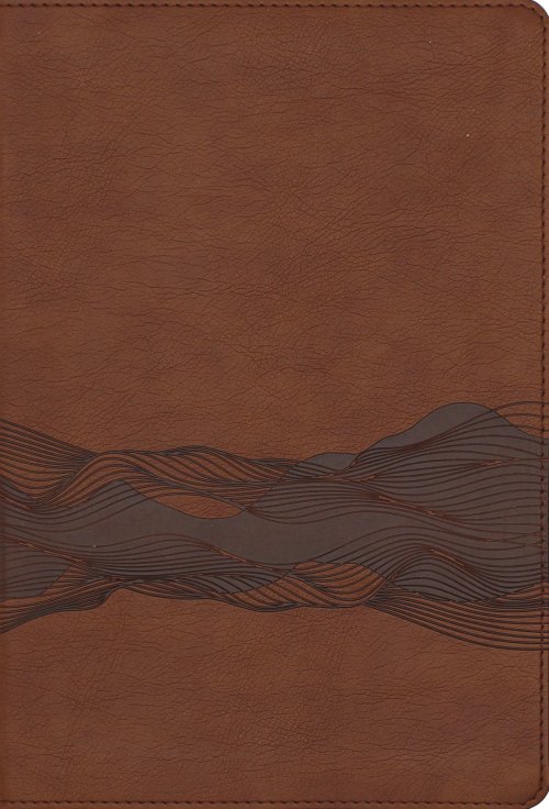 NIV, Timeline Bible, Leathersoft, Brown, Red Letter, Comfort Print
