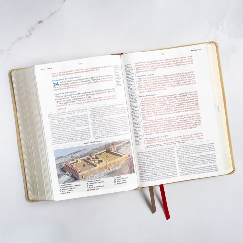 CSB Baker Illustrated Study Bible, Khaki