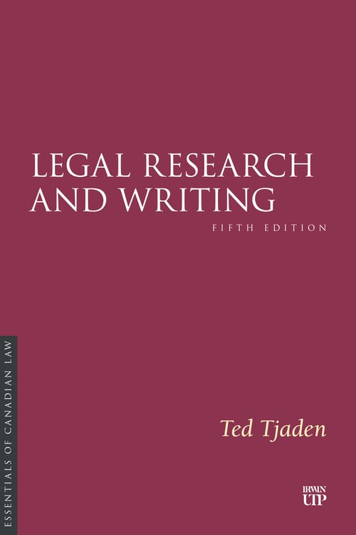 Legal Research and Writing