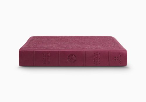 ESV Value Compact Bible (TruTone, Raspberry, Floral Design)