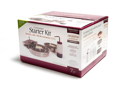 RemembranceWare: Communion Starter Kit - Silver Finish