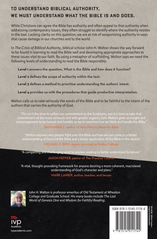 The Crisis of Biblical Authority